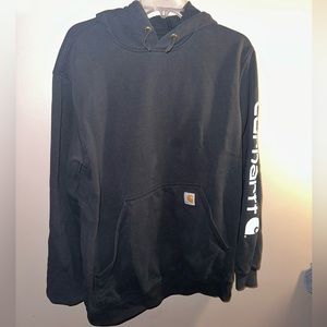 Carhartt black hoodie great condition extremely comfortable size- Medium